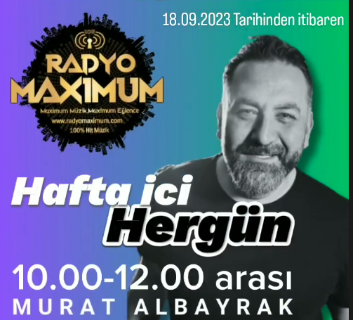 Murat Albayrak Radyo Maximum´da