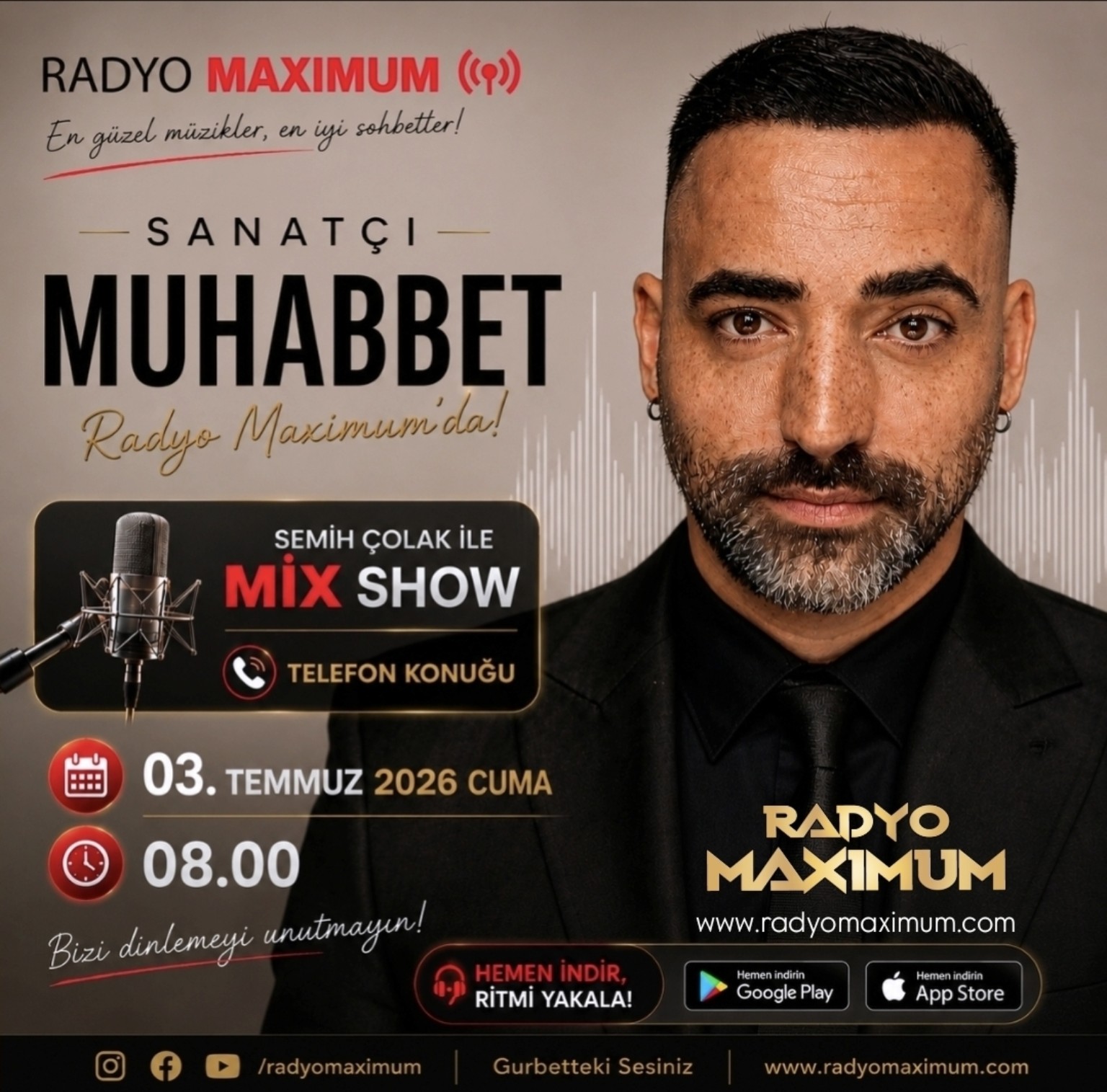 Muhabbet, Radyo Maximum’da