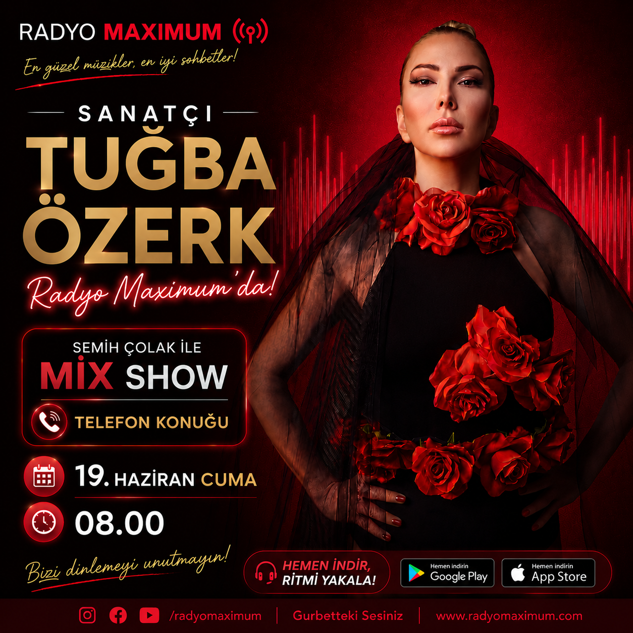 Tugba Özerk Radyo Maximum´da
